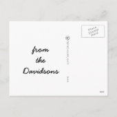 HANUKKAH LIGHTS FEIERTAGSPOSTKARTE (Rückseite)