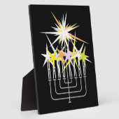 Hanukkah Lights Fotoplatte (Seite)