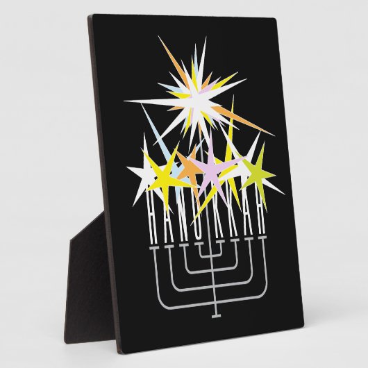 Hanukkah Lights Fotoplatte (Seite)