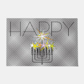 HANUKKAH LIGHTS FUßMATTE (Vorderseite)