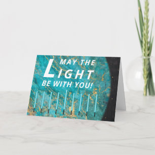 Hanukkah Lights Grußkarte Einladung