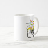 HANUKKAH LIGHTS KAFFEETASSE (VorderseiteRechts)