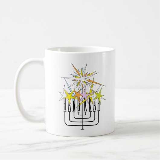 HANUKKAH LIGHTS KAFFEETASSE (Links)