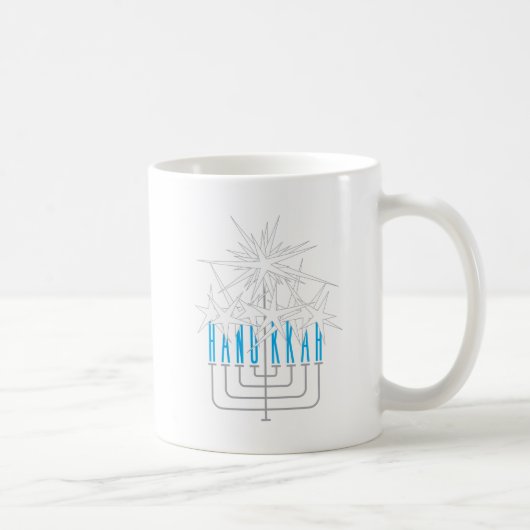 HANUKKAH LIGHTS KAFFEETASSE (Rechts)