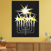 Hanukkah Lights Leinwanddruck (Insitu (Wohnzimmer))