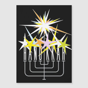 Hanukkah Lights Magnetkarte