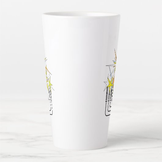 Hanukkah Lights Milchtasse (Vorderseite)