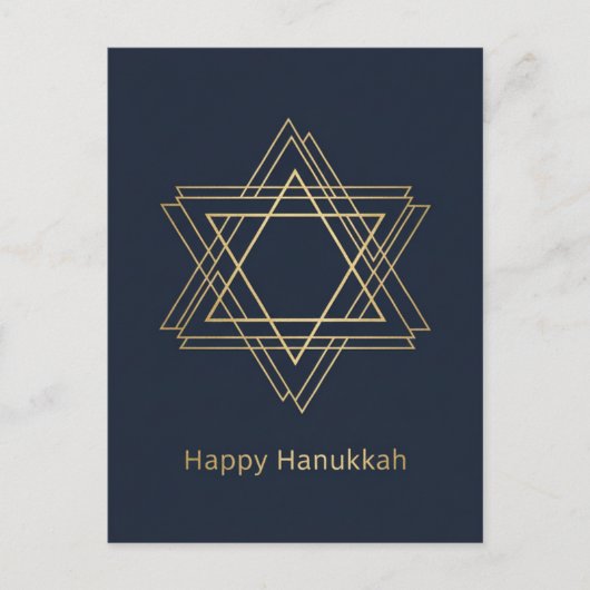 Hanukkah Lights Postcard Postkarte (Vorderseite)