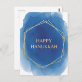 Hanukkah Lights Postcard Postkarte (Vorne/Hinten)