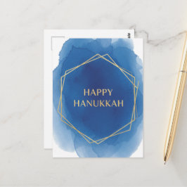 Hanukkah Lights Postcard Postkarte
