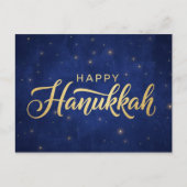 Hanukkah Lights Postcard Postkarte (Vorderseite)