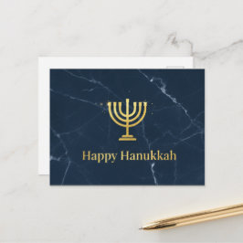 Hanukkah Lights Postcard Postkarte