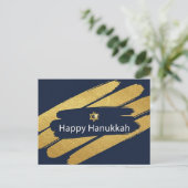 Hanukkah Lights Postcard Postkarte (Stehend Vorderseite)