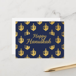 Hanukkah Lights Postcard Postkarte