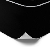 Hanukkah Lights Poster (Ecke)