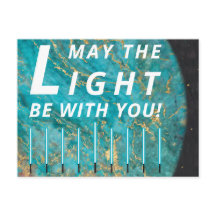 Hanukkah Lights Standardpostkarte