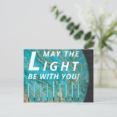 Hanukkah Lights Standardpostkarte Einladungspostkarte (Stehend Vorderseite)