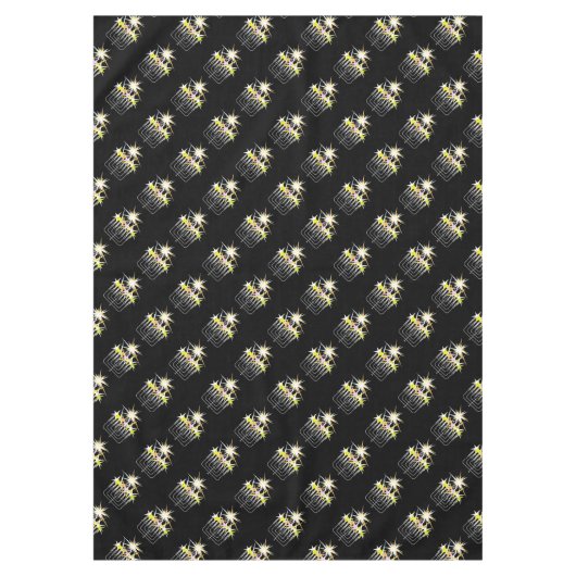 HANUKKAH LIGHTS TISCHDECKE (Vorderseite)