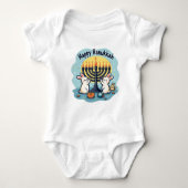Hanukkah Lit with Littles Baby Strampler (Vorderseite)