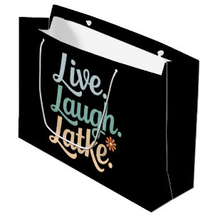 Hanukkah Live Lachen Latke Lustiger Feiertag Famil Große Geschenktüte