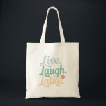 Hanukkah Live Laugh Latke Funny Holiday Family Tragetasche<br><div class="desc">Hanukkah Live Laugh Latke Funny Holiday Family</div>