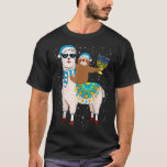 Hanukkah Llamakah Llama Sloth Happy Hanukkah Chanu T-Shirt<br><div class="desc">Hanukkah Llamakah Llama Sloth Happy Hanukkah Chanukah</div>