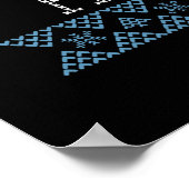 Hanukkah - Llamazing Hanukkah Poster (Ecke)