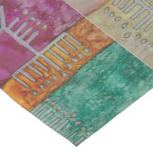 Hanukkah "Lots A Menorahs" Großer Tischläufer (Ecke)