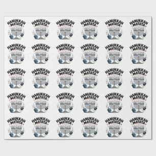Hanukkah Matata Lustiges Jüdisches Hanukkah Geschenkpapier