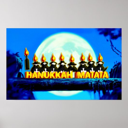 Hanukkah Matata Poster (Vorne)