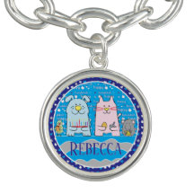 Hanukkah Maus und Freunde Charm Bracelet