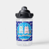 Hanukkah Maus und Freunde Wasserflasche Trinkflasche (Rückseite)