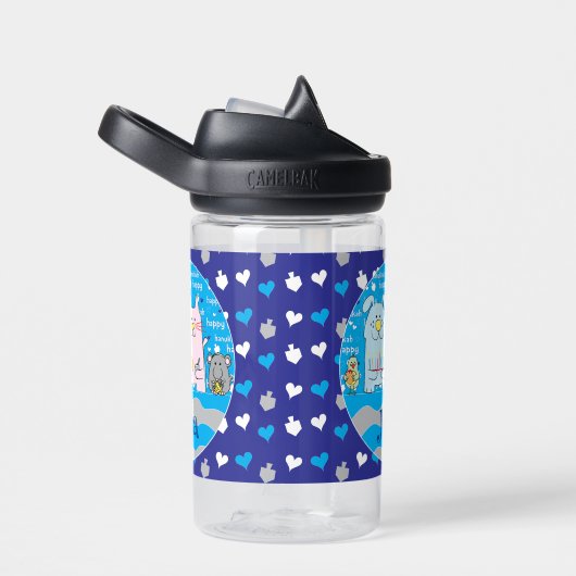 Hanukkah Maus und Freunde Wasserflasche Trinkflasche (rechts)