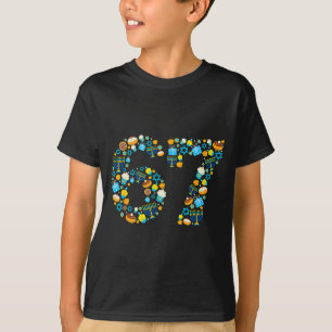 Hanukkah-Menora Dreidel 67 Festliches Chanukka Sec T-Shirt