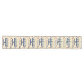 Hanukkah-Menora Großer Tischläufer (Horizontal)