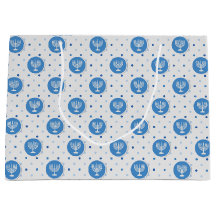 Hanukkah Menorah auf Polka Dots