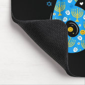 Hanukkah Menorah Dreidel 67 Festive Chanukah Six S Mousepad (Ecke)