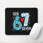 Hanukkah Menorah Dreidel 67 Festive Chanukah Six S Mousepad (Mit Mouse)