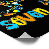 Hanukkah Menorah Dreidel 67 Festive Chanukah Six S Poster (Ecke)