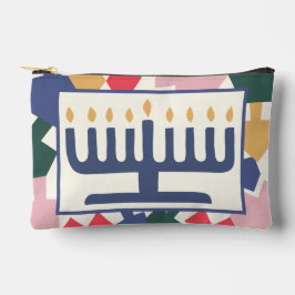 Hanukkah Menorah Dreidels Spiel Zubehörtasche