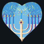 hanukkah menorah Herz-Aufkleber<br><div class="desc">"hanukkah menorah ", "glückliche hanukkah", menorah, "star of david" , "chanukah jewish", Hanukkah, "jüdische Feiertage"chanukah, hannukah, chanukka, chanukka, chanukkka, hannuka, hebrew, jew, , , , , , , , , chanukah, , , , chukah, , chukah, , menukah, , menukah, , menukah, , menorah, , menukah, , menukah, , menorah,...</div>