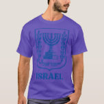 Hanukkah Menorah Israel Israelisches Judentum Hebr T-Shirt<br><div class="desc">Hanukkah Menorah Israel Israel Judaismus Hebräisch.</div>