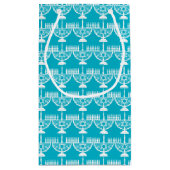 Hanukkah Menorah Kleine Geschenktüte (Rückseite)