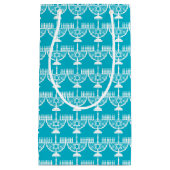 Hanukkah Menorah Kleine Geschenktüte (Vorderseite)