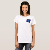 Hanukkah Menorah Lichterfest Dekoration T-Shirt (Vorne ganz)