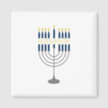 Hanukkah Menorah Magnet<br><div class="desc">Diese Menorah ist ein großartiges Design für Ihre Hanukah Feiern.</div>