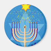 hanukkah menorah magnet (Vorne)