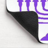 Hanukkah Menorah Mousepad (Ecke)