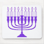 Hanukkah Menorah Mousepad (Vorne)