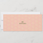 Hanukkah Menorah Olives | Grußkarte (Rückseite)